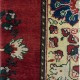 Handknotted Turkish Wool Cushion Cover. Rug Throw Pillow. Home Gift. Vintage Toss Pillow