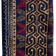 One-of-a-Kind Turkish Rug Pillow. Handknotted Wool Rug Cushion. Vintage Toss Pillow