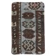 Handknotted Turkish Wool Cushion Cover. Rug Throw Pillow. Home Gift. Vintage Toss Pillow