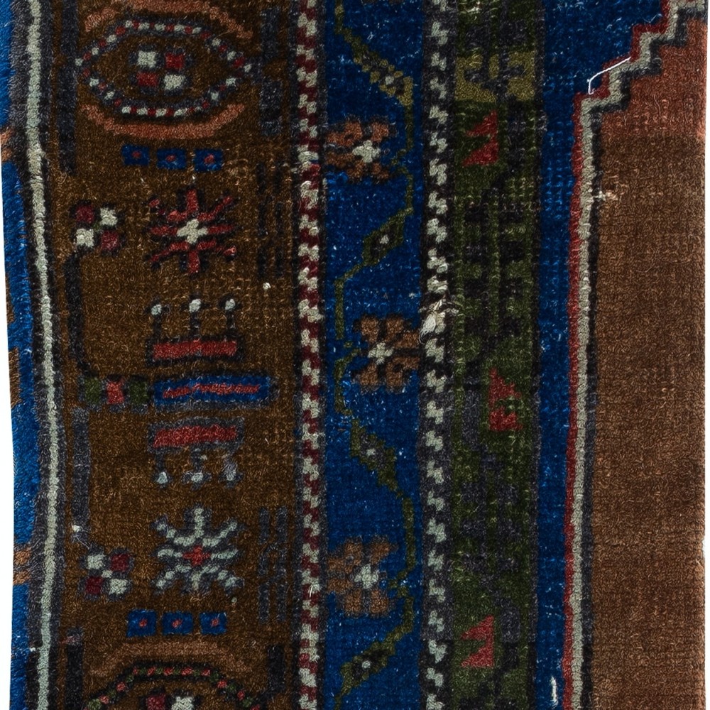Hand-knotted Turkish Wool Rug Cushion Cover. Rustic Throw Pillow. Home Gift