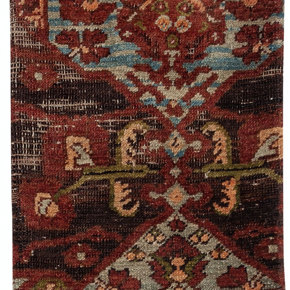 Handknotted Turkish Wool Cushion Cover. Rug Throw Pillow. Home Gift. Vintage Toss Pillow
