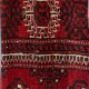 Traditional Turkish Wool Cushion Cover. Handmade Rug Pillow. Vintage Throw Pillow