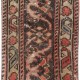 Handknotted Turkish Wool Cushion Cover. Rug Throw Pillow. Home Gift. Vintage Toss Pillow
