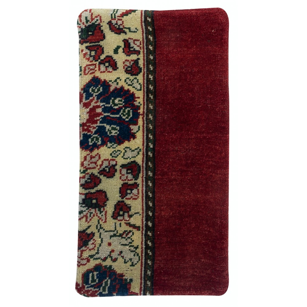Vintage Turkish Rug Pillow Cover. Boho & Farmhouse Decor. Handmade Cushion Cover