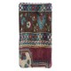Vintage Turkish Wool Cushion Cover. Handmade Rug Pillowcase. Farmhouse Decor Throw Pillow Cover