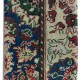 Vintage Handmade Rug Cushion Cover. Turkish Wool Pillowcase. Unique Throw Pillow Cover