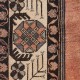 Rustic Handmade Wool Cushion Cover. Vintage Turkish Rug Pillow