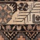 Vintage Wool Cushion. Handknotted Rug Pillow. Ethnic Home Decor. Turkish Throw Pillow