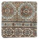 Traditional Turkish Wool Cushion Cover. Handmade Rug Throw Pillow. Home Gift
