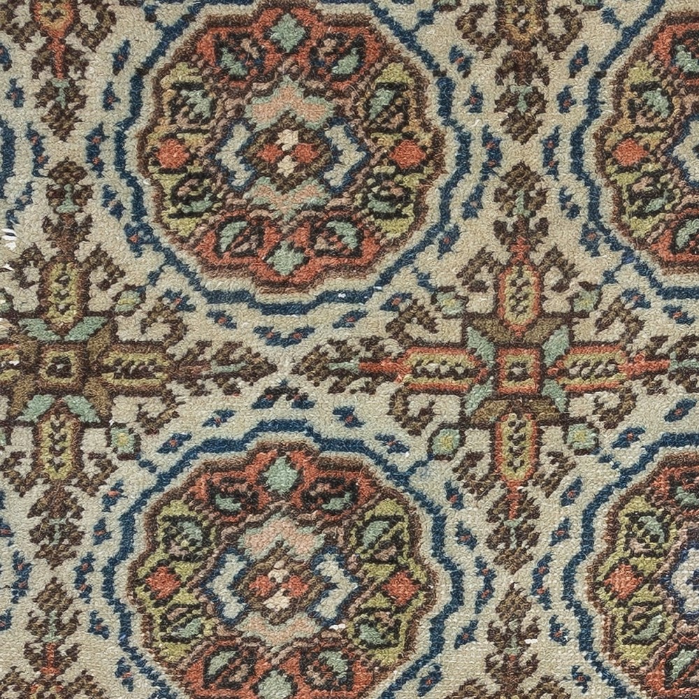 Turkish Rug Throw Pillow. Handmade Wool Cushion Cover. Vintage Toss Pillow