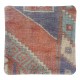Traditional Turkish Wool Cushion Cover. Handmade Rug Throw Pillow. Home Gift