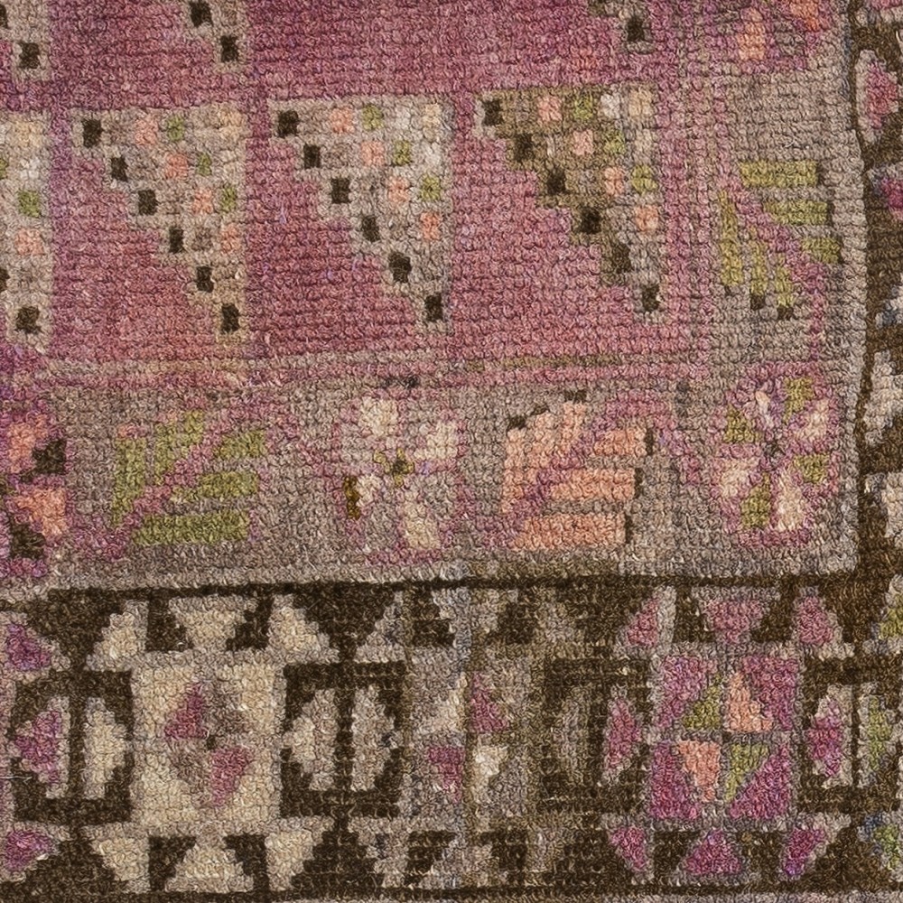 Vintage Turkish Wool Cushion Cover. Handmade Rug Pillowcase. Farmhouse Decor Throw Pillow Cover