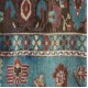 Hand-knotted Turkish Wool Rug Cushion Cover. Rustic Throw Pillow. Home Gift