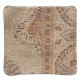 Vintage Handmade Rug Cushion Cover. Turkish Wool Pillowcase. Traditional Throw Pillow Cover