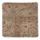 Handmade Turkish Wool Rug Cushion. Bohemian Home Decor. Vintage Toss Pillow Cover