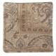 Vintage Turkish Wool Cushion Cover. Handmade Rug Pillow. Rustic Decor Throw Pillow
