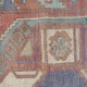 Vintage Handmade Rug Cushion Cover. Turkish Wool Pillowcase. Decorative Throw Pillow Cover