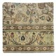 One-of-a-Kind Turkish Rug Pillow. Handknotted Wool Rug Cushion. Vintage Toss Pillow