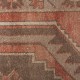 Rustic Handmade Wool Cushion Cover. Vintage Turkish Rug Pillow