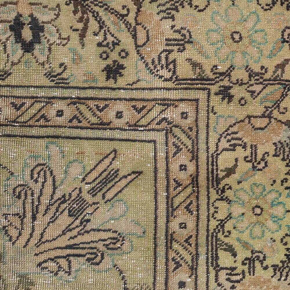 Traditional Turkish Wool Cushion Cover. Handmade Rug Pillow. Vintage Throw Pillow