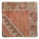 Vintage Wool Cushion. Handknotted Rug Pillow. Ethnic Home Decor. Turkish Throw Pillow