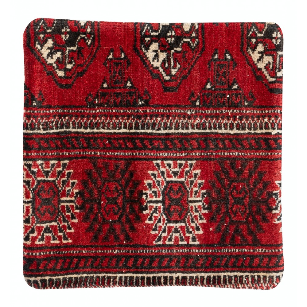 Handmade Turkish Wool Cushion Cover. Handmade Rug Pillow. Rustic Throw Pillow