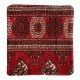 Traditional Turkish Wool Cushion Cover. Handmade Rug Pillow. Vintage Throw Pillow