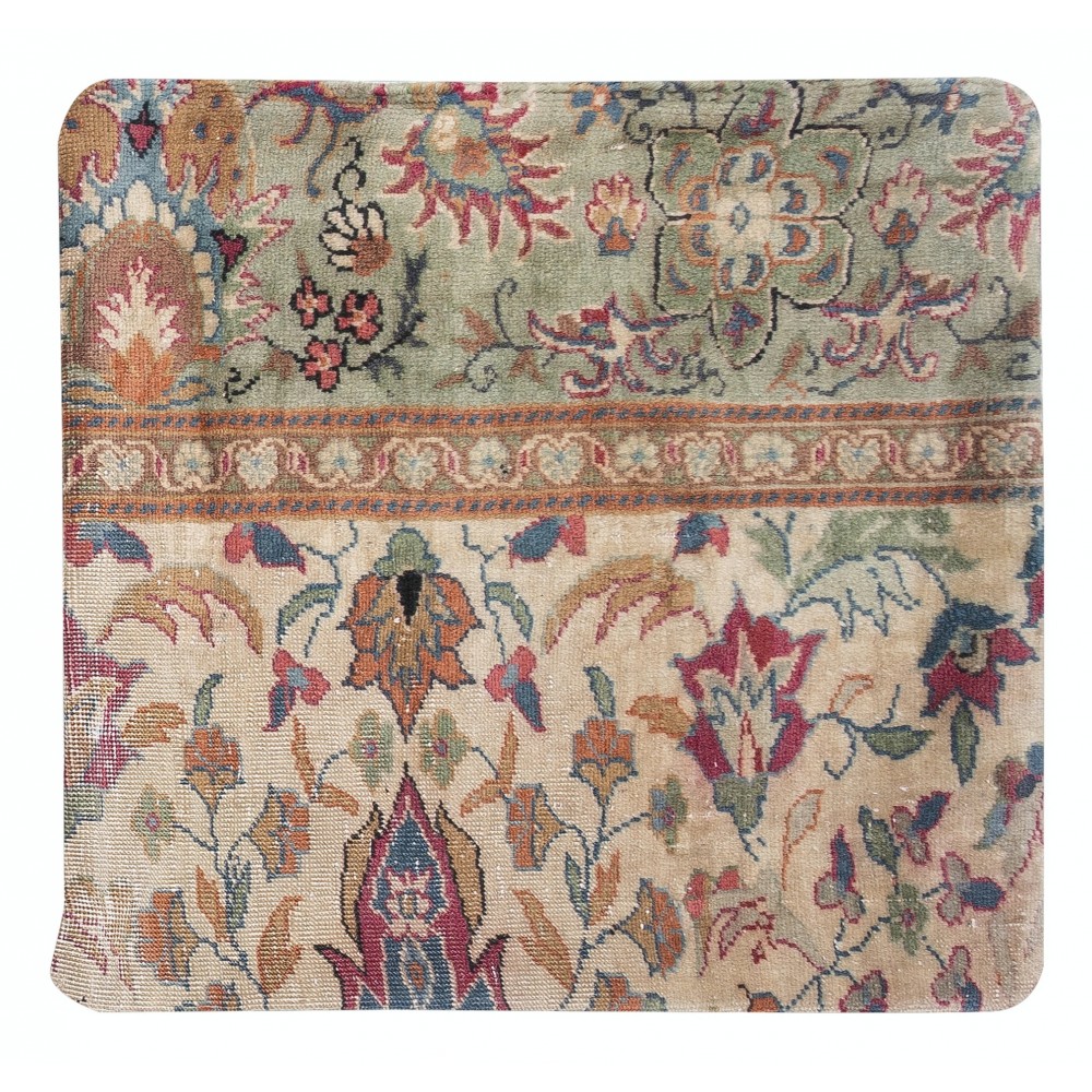 Vintage Turkish Wool Cushion Cover. Handmade Rug Pillowcase. Farmhouse Decor Throw Pillow Cover