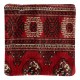 Vintage Handmade Rug Cushion Cover. Turkish Wool Pillowcase. Traditional Throw Pillow Cover
