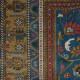 Vintage Wool Cushion. Handknotted Rug Pillow. Ethnic Home Decor. Turkish Throw Pillow