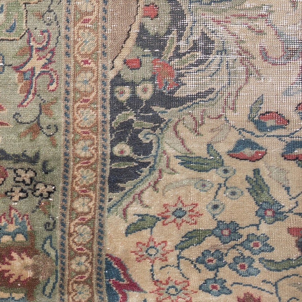 Turkish Rug Throw Pillow. Handmade Wool Cushion Cover. Vintage Toss Pillow