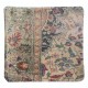 Turkish Rug Throw Pillow. Handmade Wool Cushion Cover. Vintage Toss Pillow