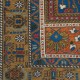 Hand-knotted Turkish Wool Rug Cushion Cover. Rustic Throw Pillow. Home Gift