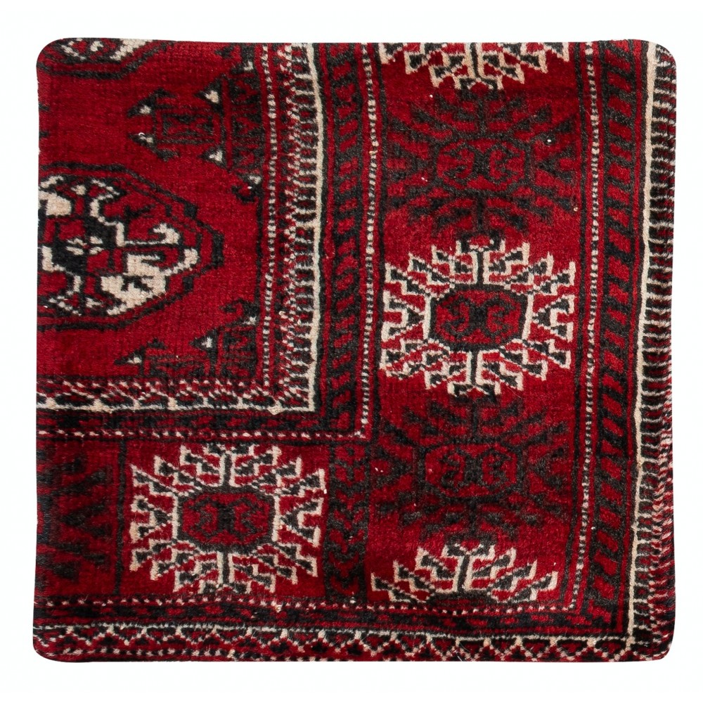 Handmade Wool Cushion Cover. Vintage Rug Pillow. Turkish Toss Pillow