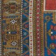 Vintage Turkish Wool Cushion Cover. Handmade Rug Pillow. Rustic Decor Throw Pillow