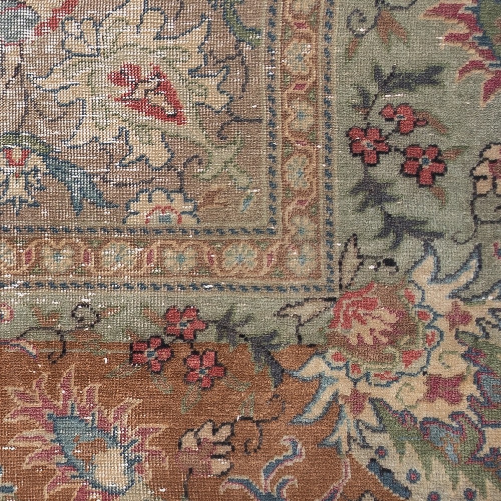 Vintage Turkish Rug Pillow Cover. Boho & Farmhouse Decor. Handmade Cushion Cover