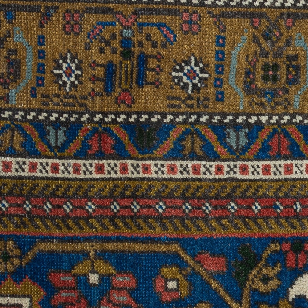 Vintage Handmade Rug Cushion Cover. Turkish Wool Pillowcase. Traditional Throw Pillow Cover