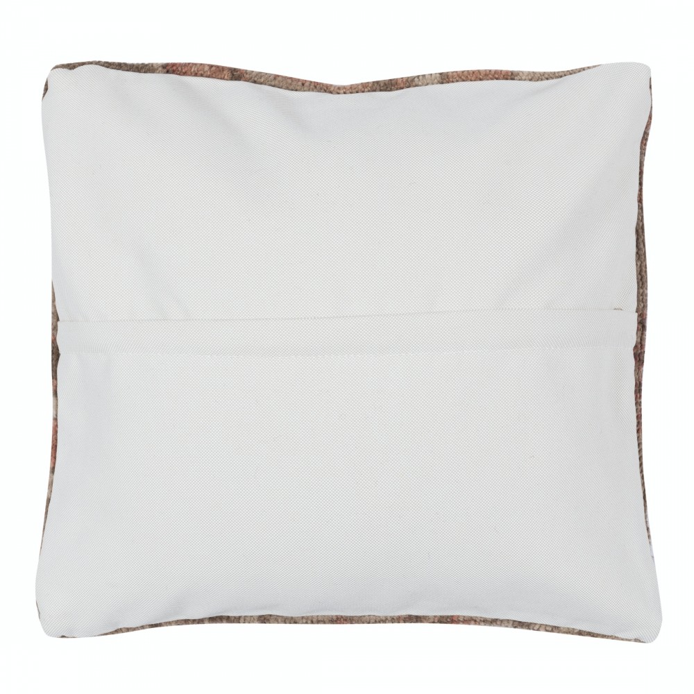 Vintage Toss Pillow Cover. Decorative Handmade Turkish Rug Cushion Cover