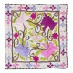 Colorful Cotton Throw Pillow. Handmade Cushion Cover. Modern Lace Pillow