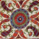Hand Embroidered Silk and Cotton Cushion Cover. Uzbek Toss Pillow. New Lace Pillow