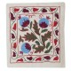 Contemporary Throw Pillow. 100% Cotton Cushion Cover. Hand Embroidery Pillowcase