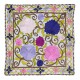 Colorful Cotton Cushion Cover. Elegant Home Decor. Handmade Pillowcase