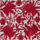 Red Color All Cotton Cushion. Handmade Pillow Cover. Decorative Lace Pillow