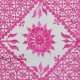 Contemporary Throw Pillow. 100% Cotton Cushion Cover. Pink Pillowcase