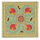Silk Embroidery Cushion Cover. Handmade Pillowcase. Modern Lace Pillow