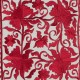Red Pillow Cover. Handmade Cotton Cushion Cover. Contemporary Accent Throw Pillow