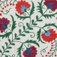Hand Embroidered 100% Cotton Cushion Cover. Contemporary Lace Pillow. New Toss Pillow
