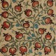 100% Silk Cushion Cover. Pomegranate Tree Design Embroidered Pillowcase