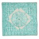 Light Blue Color Cotton Cushion. Luxury Pillow Cover. Handmade Toss Pillow