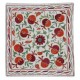 Embroidered Pillow Cover. Boho & Chic Home Decor. 100% Cotton Cushion Cover
